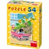 Minipuzzle Krtek  8 druhů 54 dílků