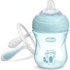268049 1 chicco hrnecek ucime se s drzadly 200 ml modra myval