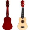 Ecotoys Dětská dřevěná kytara na ukulele se 4 nylonovými strunami