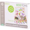 ECO TOYS Dřevěná multifunkční tabule magnetická