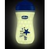 288018 2 hrnecek chicco shiny termo floureskujici s tvrdym pitkem 266 ml modry 14m