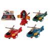 Vrtulník/Helikoptéra s robotem - mix 3 barvy