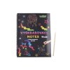 Škrabací/Vyškrabovací notes duhový - 10 listů