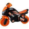 Odrážedlo motorka oranžovo-černá
