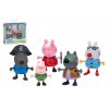 Prasátko Peppa/Peppa Pig - set 5 figurek v maškarních šatech