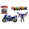 Transformer motorka/robot - mix barev