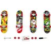 Skateboard prstový šroubovací  s doplňky - mix druhů
