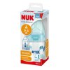 Skleněná kojenecká láhev NUK s kontrolou teploty 120 ml