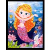 Mozaika mini obrázek mořská panna - mix 6 druhů
