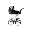 Retro Dolls Buggy Alice - XL Black with White