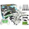 Interactive Dinosaur Robot Remote Controlled Music Steam Pilot Lights