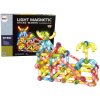 Glowing Ball Slide Magnetic Blocks 128 Elements