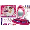 Pink Dresser Beauty Set with Mirror Lights Sounds