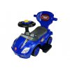 Toddlers Ride On Push Along with Parent Handle Mega Car 3in1 Blue