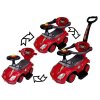 Toddlers Ride On Push Along with Parent Handle Mega Car 3in1 Red