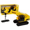 Construction Vehicle Crawler Crane Yellow and Black