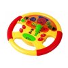 Educational steering wheel for a baby. Sound and Light Effects