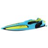 RC Water Boat 2.4G Yellow-Turquoise Waterproof Remote Control