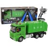 Green Remote Controlled Garbage Truck Remote Control 2.4G Lights Sound