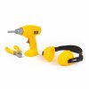Yellow Tool Set Screwdriver Earmuffs Tongs 91109