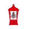 Christmas Lantern Snowflake Santa Red