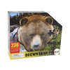 Puzzle 237 pieces Brown Bear Head Theme