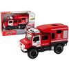 Off-Road Vehicle Fire Department Red Opening Doors Sounds Lights