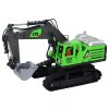 Construction Vehicle Remote Controlled Excavator RC 14 Channels Yellow 1:14
