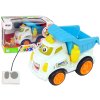 Remote Controlled Tipper Car White Remote Control for Toddlers