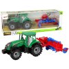 Tractor With Plough Friction Drive Red