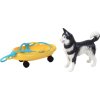 313419 3 barbie panenka anlily s pejskem husky a doplnky