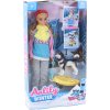 313419 4 barbie panenka anlily s pejskem husky a doplnky