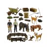DIY Farm Kit Shed Animals Tiger Deer