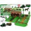 Farm Barn Animal Homestead Farm Two Tractors