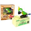 Mechanická pokladnička papoušek zelený