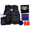 Outfit Commando Set Disguise Costume for a Child Cartridges Glasses Scarf Vest