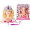 313863 stylingova hlava panenky blond vlasy s korunkou a doplnky