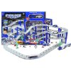 Multi Level Police Racing Track 10 Vehicles 1 Helicopter 495cm Track