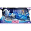 A doll with a wagon and a horse, the Ice Queen carriage