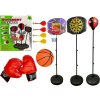 314360 sportovni herni set 3v1 basketbal sipky a boxovaci pytel