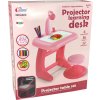314474 3 projektor pro vyuku kresleni se zidli ruzovy