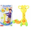 4 Wheeled Kids Scooter Giraffe Shaped Stable Colorful Children's Toy Yellow