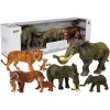 Sada Safari zvířat - sloni a tygři