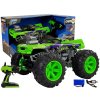 Remote Controlled Terrain Car 1:14 2.4G RC Green Big Wheels