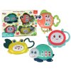 Baby Rattles Set of 4 Pieces Tortoise Fish Sea Animals Teether