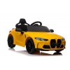 Elektrické auto BMW M4 žluté