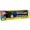 317928 4 traktor s pluhem zeleno modry