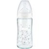 318510 4 sklenena kojenecka lahev nuk fc s kontrolou teploty 240 ml