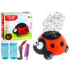 Ladybug Illuminated Bubble Machine on Wheels