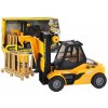 Yellow Forklift 1:16 Moving Forks Sounds Lights